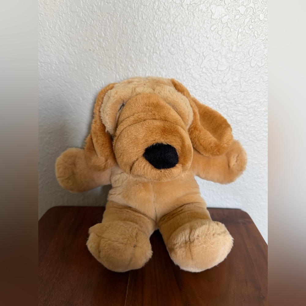 VTG Playful Pals Shar Pei Plush 🐶 Mervyns Exclusive Wrinkle Dog